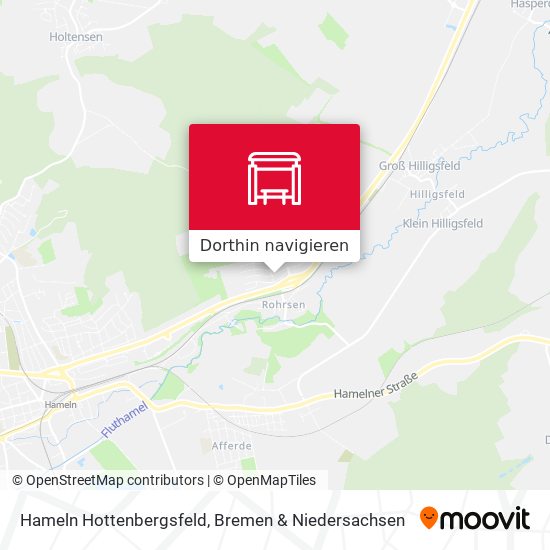 Hameln Hottenbergsfeld Karte