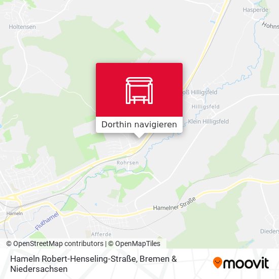 Hameln Robert-Henseling-Straße Karte