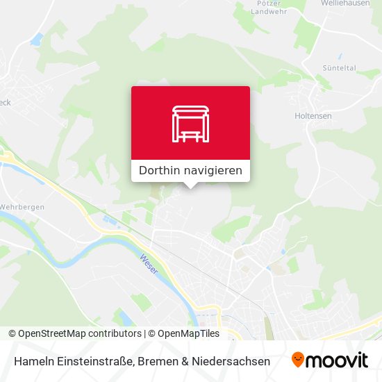 Hameln Einsteinstraße Karte