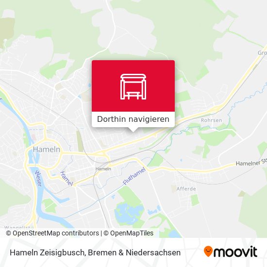 Hameln Zeisigbusch Karte