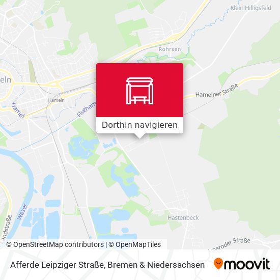 Afferde Leipziger Straße Karte