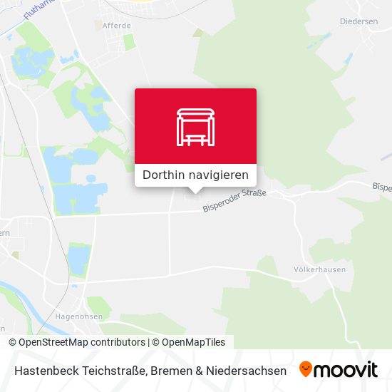 Hastenbeck Teichstraße Karte