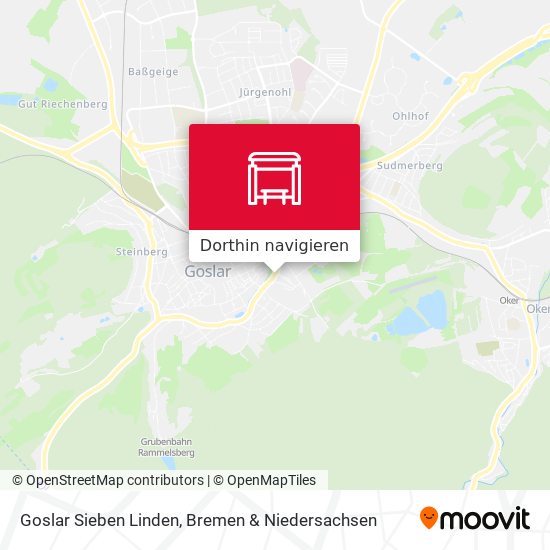 Goslar Sieben Linden Karte