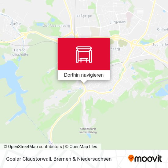 Goslar Claustorwall Karte