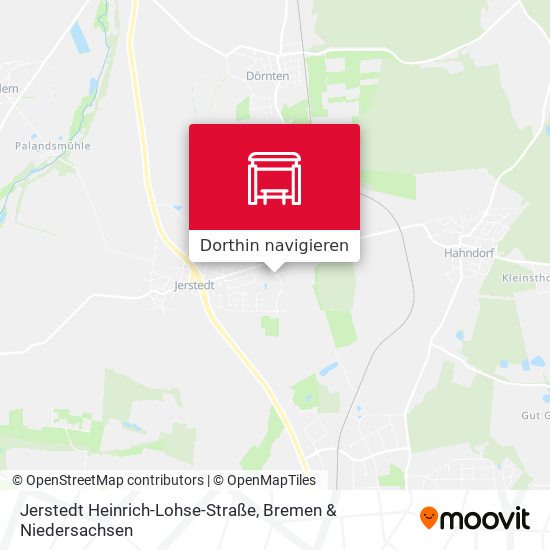Jerstedt Heinrich-Lohse-Straße Karte