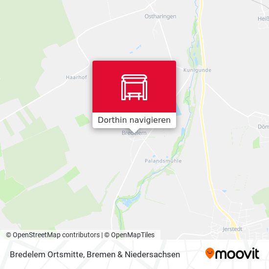 Bredelem Ortsmitte Karte