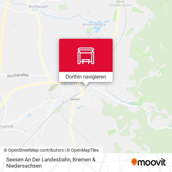 Seesen An Der Landesbahn Karte