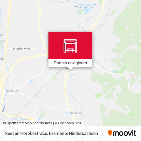 Seesen Horpkestraße Karte