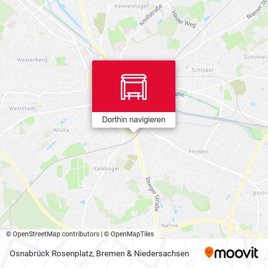 Osnabrück Rosenplatz Karte