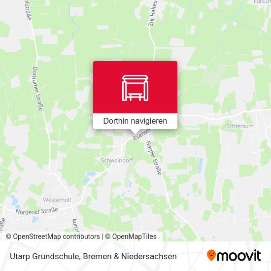 Utarp Grundschule Karte