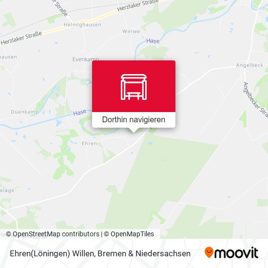 Ehren(Löningen) Willen Karte