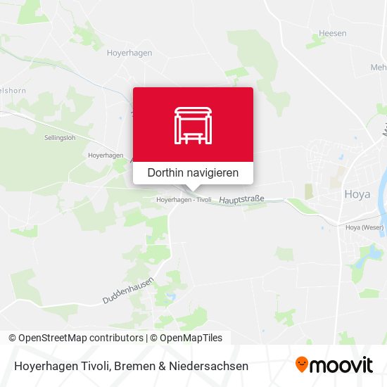 Hoyerhagen Tivoli Karte