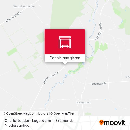 Charlottendorf Lagerdamm Karte