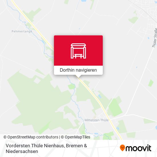 Vordersten Thüle Nienhaus Karte