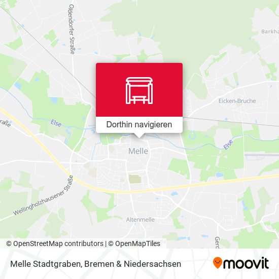 Melle Stadtgraben Karte