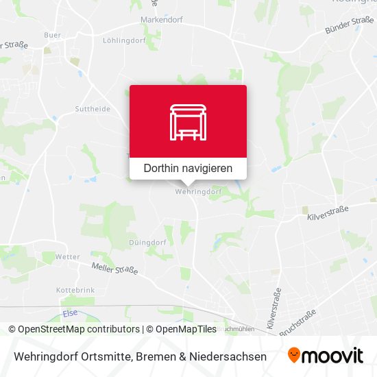 Wehringdorf Ortsmitte Karte