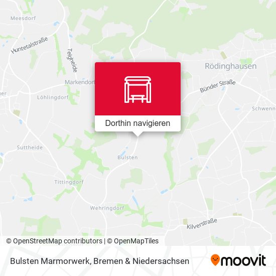 Bulsten Marmorwerk Karte
