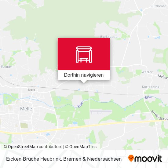 Eicken-Bruche Heubrink Karte