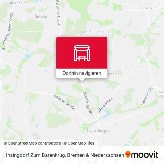 Insingdorf Zum Bärenkrug Karte