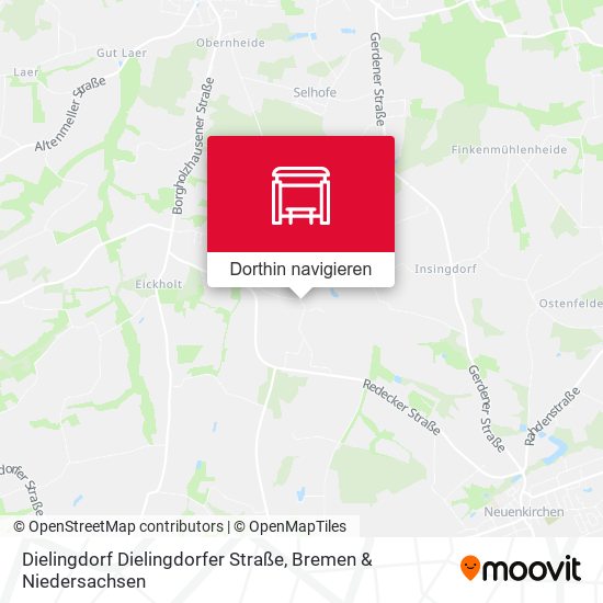 Dielingdorf Dielingdorfer Straße Karte