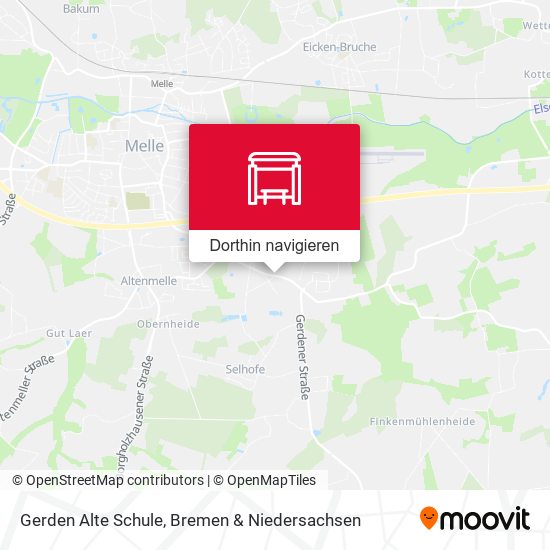 Gerden Alte Schule Karte