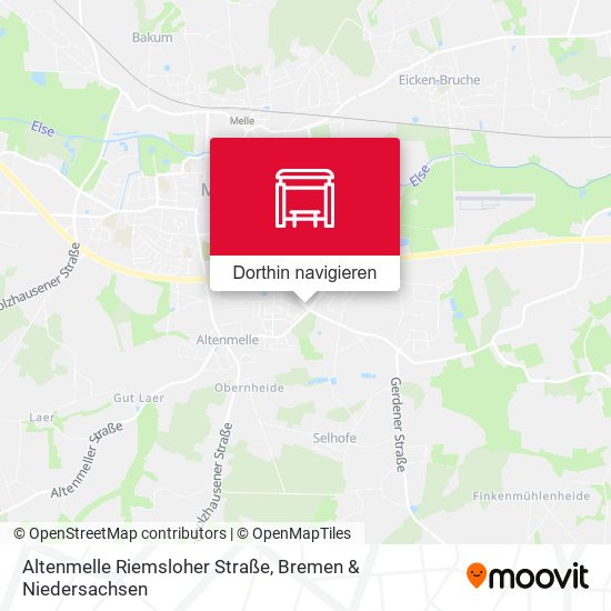 Altenmelle Riemsloher Straße Karte