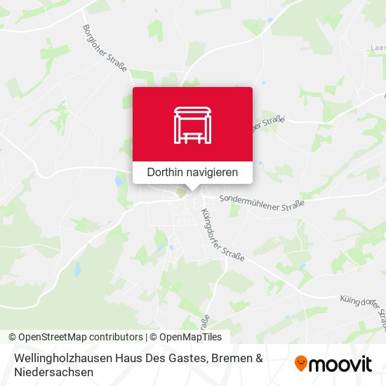 Wellingholzhausen Haus Des Gastes Karte