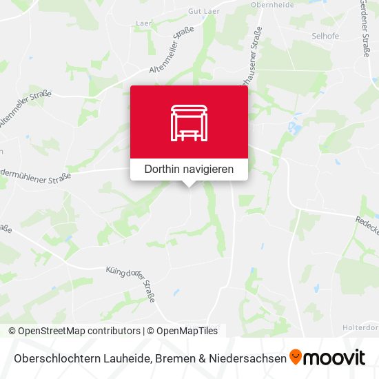 Oberschlochtern Lauheide Karte