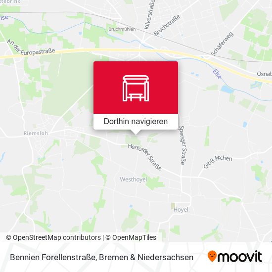 Bennien Forellenstraße Karte