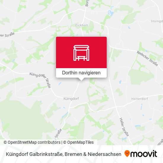 Küingdorf Galbrinkstraße Karte