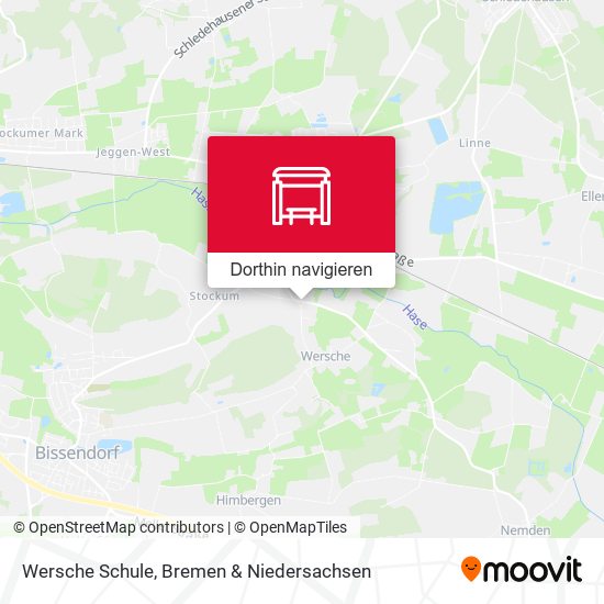 Wersche Schule Karte