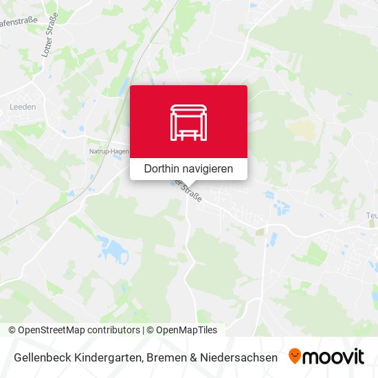 Gellenbeck Kindergarten Karte