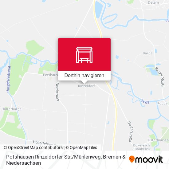 Potshausen Rinzeldorfer Str. / Mühlenweg Karte