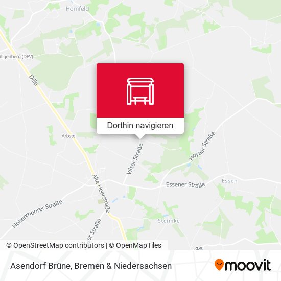 Asendorf Brüne Karte
