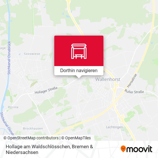 Hollage am Waldschlösschen Karte