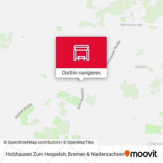 Holzhausen Zum Hespeloh Karte