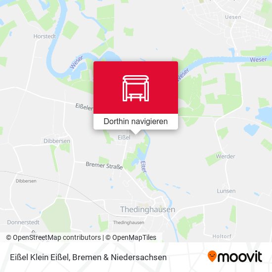 Eißel Klein Eißel Karte