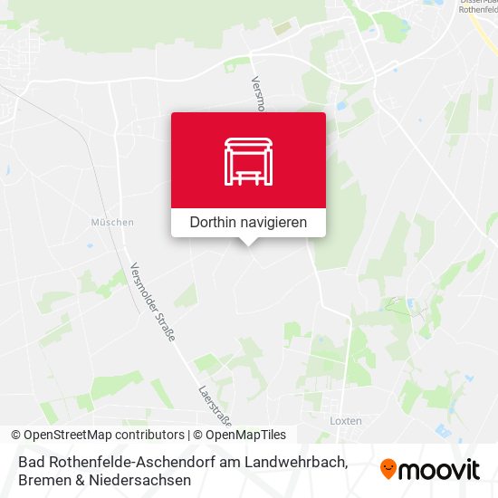 Bad Rothenfelde-Aschendorf am Landwehrbach Karte