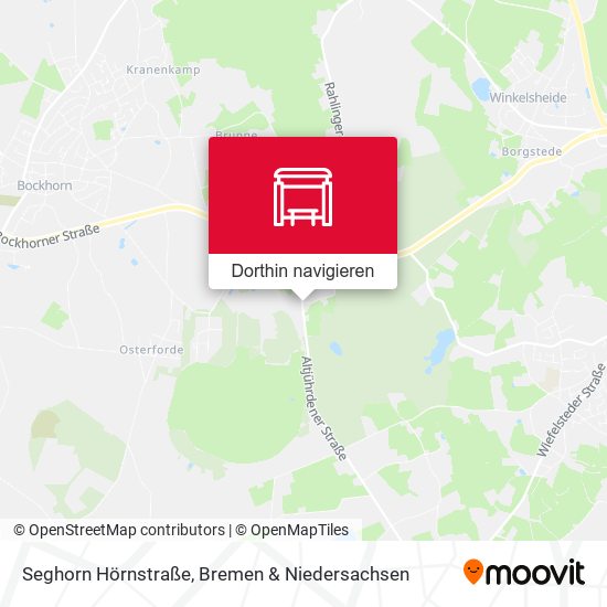 Seghorn Hörnstraße Karte