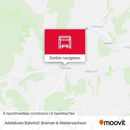 Adelebsen Bahnhof Karte