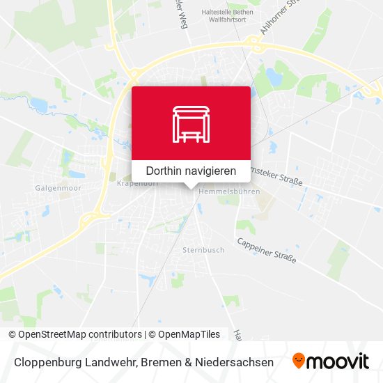 Cloppenburg Landwehr Karte