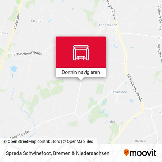 Spreda Schwinefoot Karte