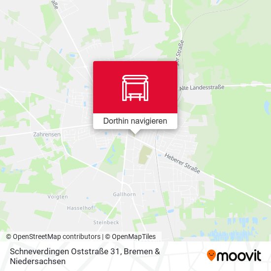 Schneverdingen Oststraße 31 Karte