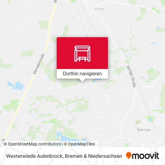 Westerwiede Aulenbrock Karte