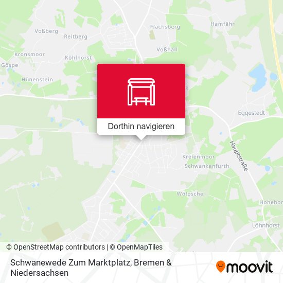 Schwanewede Zum Marktplatz Karte