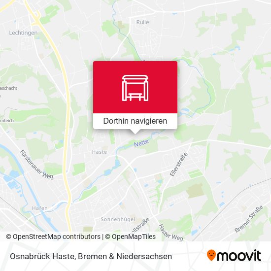 Osnabrück Haste Karte