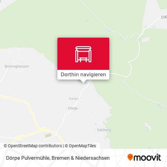 Dörpe Pulvermühle Karte