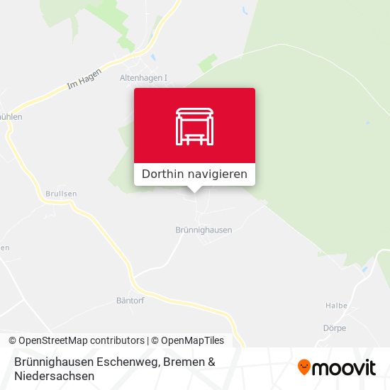 Brünnighausen Eschenweg Karte