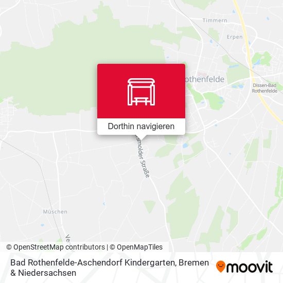 Bad Rothenfelde-Aschendorf Kindergarten Karte