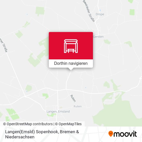 Langen(Emsld) Sopenhook Karte